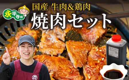 焼肉 BBQ セット  牛ハラミ ホルモン 若鳥 親鳥 [C-019003]　