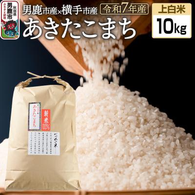 ふるさと納税 男鹿市 《令和7年産》あきたこまちブレンド米(上白米)10kg|23_ofc-021001