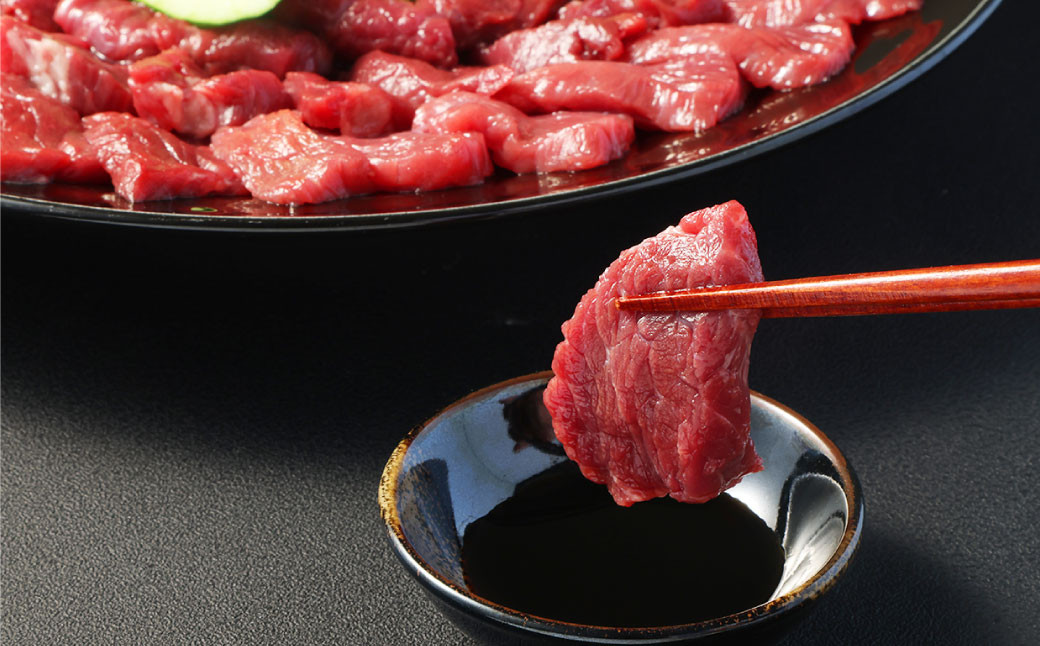 【フジチク ふじ馬刺し】馬刺し食べ比べ盛り合わせ（3〜4人前）