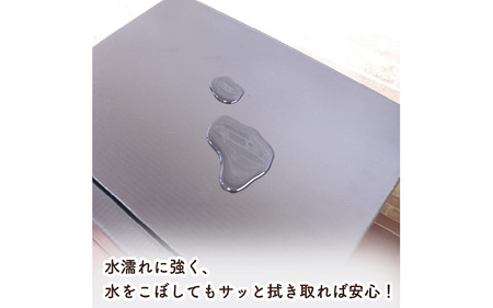 プレミアムチェストMonotone【ジェットブラック】 - デザインと手軽さにこだわった段ボール製チェスト