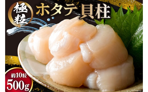 
										
										ホタテ 極粒 帆立貝柱 冷凍 （約500g/10粒前後) [水山養殖場 宮城県 気仙沼市 20564003] 帆立 ほたて ほたて 貝 冷凍 海鮮 大粒 大玉 大きい 刺身 バター焼き 魚介類 魚介 貝柱 レビューキャンペーン
									