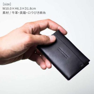 ふるさと納税 糸島市 DURAM カード ケース 2ポケット/名刺入れ 本革 レザー 16009 [AJE028] |  | 01