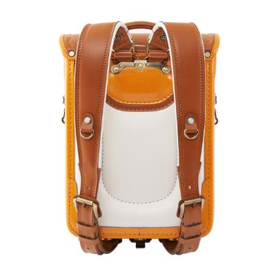ふるさと納税 紀の川市 クラリーノ キューブ型 ランドセル レトロドロップス キャメルオレンジ |  | 02