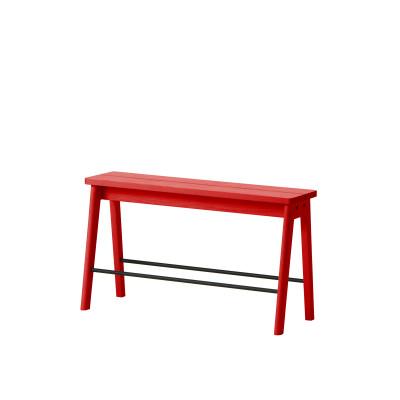 ふるさと納税 旭川市 旭川家具 cosine シューラックベンチ レッド_04938