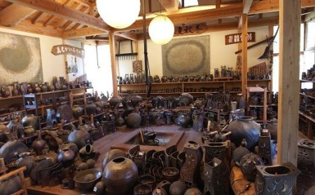 【B-15】眞名焼　抹茶茶碗（筒形）