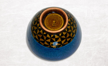 青釉掛分飯茶碗 一碗 陶芸近藤圭工房 陶芸 茶碗 一貫生産 綾瀬市 神奈川県