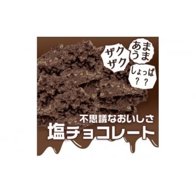 甘じょっぱさがクセになる 塩チョコ 10箱 AS-144