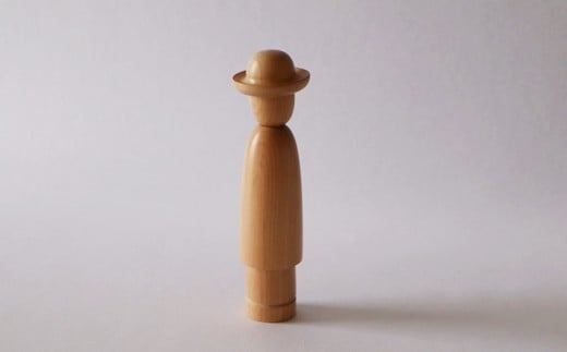 デクノボーこけし2本セット 【143】