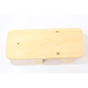 郡上おどり　踊り下駄（男性）麻の葉文様（黒）　(L)