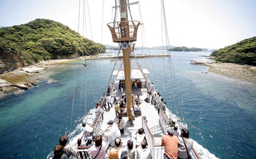 タクシープラン九十九島満喫コース2.5時間(4名)