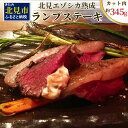 【ふるさと納税】北見エゾシカ熟成 ドライエイジング ランプステーキ ( ふるさと納税 ジビエ お肉 肉 にく 鹿肉 熟成 ステーキ カット肉 ランプ エゾシカ BBQ バーベキュー 焼肉 焼き肉 北海道 数量限定 )