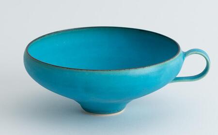 【ZUIKOU】スープカップ　No.009 Turquoise