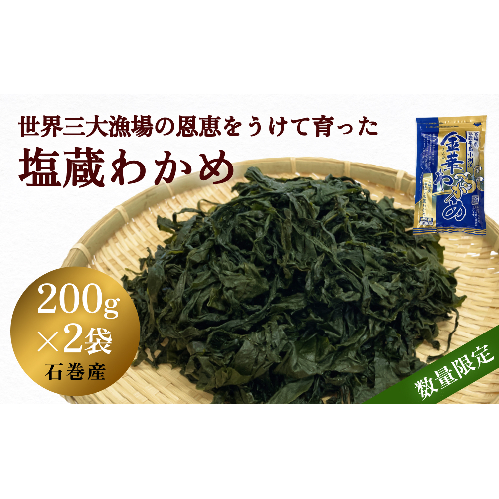 世界三大漁場の恩恵をうけて育った塩蔵わかめ わかめ 三陸わかめ 肉厚 歯応え 茎わかめ