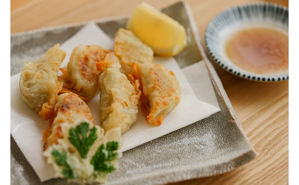 京丹後　ぎょぎょうざ　12個入（1袋あたり230g、約19g×12個入り）2袋　冷凍品／日本海山陰産の沖ギスを使用した魚餃子です・うみのうた　餃子 ぎょうざ 惣菜 おかず 京都 ふるさと納税 おつまみ