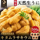 【ふるさと納税】漁師厳選！利尻島産 キタムラサキウニ 500g［2024年6月発送開始先行受付］ウニ 塩水ウニ 北海道 利尻　【利尻町】　お届け：2024年6月20日～2024年8月31日まで ※配送期間内での順次出荷商品になります。お届け日は指定できません。