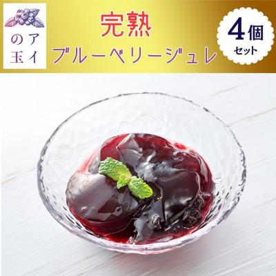 ふるさと納税 小美玉市 【アイの玉】完熟ブルーベリージュレ(4個セット)73-E