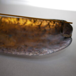 銀製お香立て アロマ 職人技 銀 1点もの｜線香 インセンスホルダー おしゃれ 線香立て 香皿 SV925 [1617]