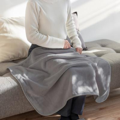 ふるさと納税 橋本市 バスマットの糸で作った膝掛けブランケット　グレー