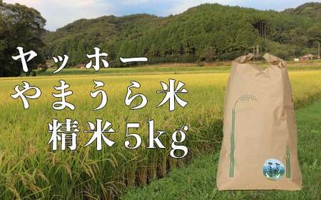 山浦地区まちづくり推進協議会のヤッホーやまうら米 5kg（精米）＜078-001_5＞