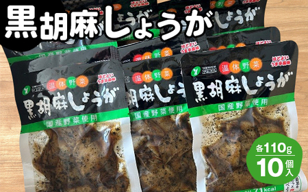 黒胡麻しょうが10個 約1.1kg No.215