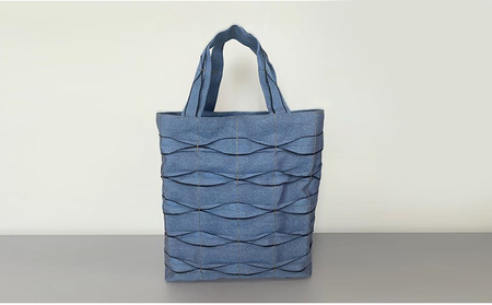 畳屋さんのヘリバッグ【手さげ（横はぎ）】 赤