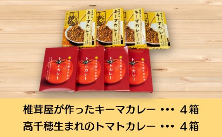 高千穂の食材カレーセット カレー トマトカレー キーマカレー ヘルシー レトルト レトルトカレー カレーライス 簡単調理 惣菜 お惣菜 おかず グルメ お取り寄せ お取り寄せグルメ おすすめ 贈答 贈