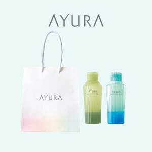 AYURA メディテーションバスt＆メディテーションバス(香涼み) 各1本 ハンディバッグ付き【1615429】