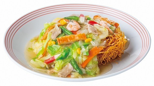 4A6リンガーハットの長崎皿うどん４食