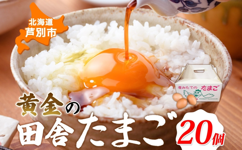 
                  黄金の田舎たまご 20個入り 10個×2 ブランド卵 化粧箱 卵 たまご 高級卵 末永農場 北海道 芦別市 濃厚 ブランド 栄養 オムライス 卵かけごはん 生卵 生たまご 鶏卵 鶏 にわとり 黄金 [№5342-0321]
                