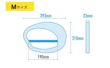 【ブルー×アイボリー 650g（軽）】どこでもスイング（M、二色）｜ゴルフ スポーツ 簡単 室内 運動 ※離島への配送不可