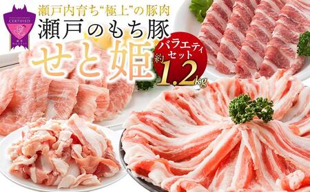 ＼寄附額改定／【1月発送】瀬戸内育ち “極上”の豚肉「瀬戸のもち豚せと姫」バラエティセット約1,200g (肩ロース・バラ・小間切れ・豚トロ 各300g)【肉 豚肉 豚バラ ロース スライス 食べ比べ 精肉  詰合せ セット 広島県 福山市豚肉豚肉豚肉豚肉豚肉】