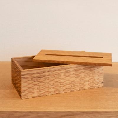 ふるさと納税 高山市 飛騨産業　杉のティッシュケース c107 |  | 03