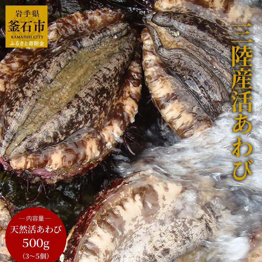 fn-39-009 三陸産活あわび ヤマキイチ商店 刺身 海鮮 貝