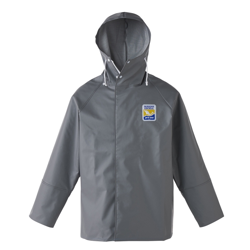 
            マリンエクセル　パーカー　グレー　1203021【サイズ：LL】 / 防水 作業着 作業服【logo049】
          