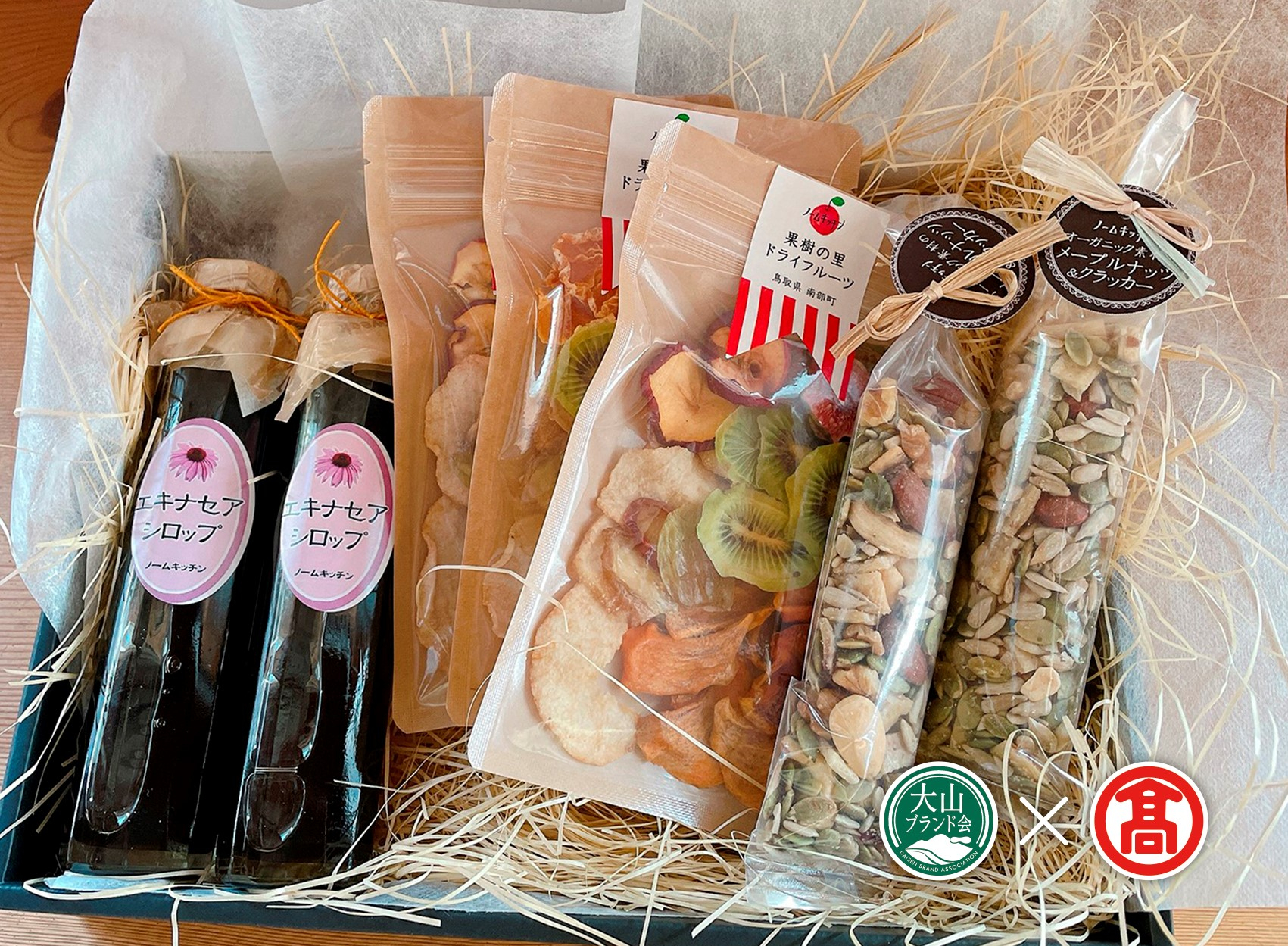 
                  30-BE4　朝ヨーグルトセット（大山ブランド会）　/　エキセアナシロップ　ドライフルーツ　メープルナッツ　オーガニック
                