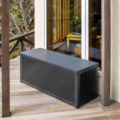 ふるさと納税 海南市 アルミ収納ベンチ 120　98911900