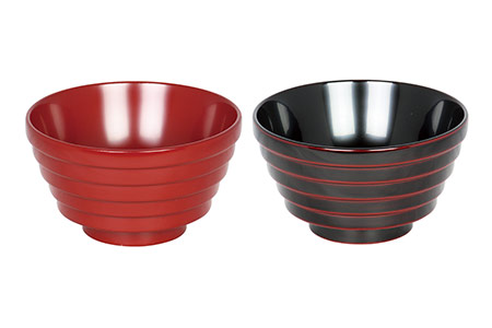 川連漆器 夫婦椀 リーニュ 漆器 [C4-53003]