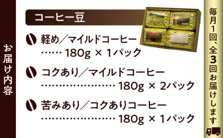 【全3回定期便】 【コーヒー豆】葉山スペシャル珈琲豆アソートセット 4パック入り コーヒー豆 珈琲豆 コーヒー 【Cafetier】[ASAD007]