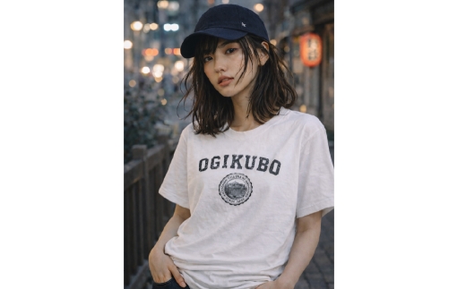 荻窪カレッジTシャツ 1枚 （ ホワイト ） シャツ 服 プリントシャツ イラストシャツ ファッション オシャレ メンズ レディース 男性 女性 アパレル 半袖 衣類 カジュアル