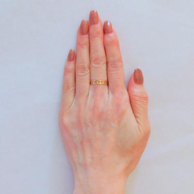 ふるさと納税 山梨県 K10YG Fidel リング(サイズ3号) |  | 03