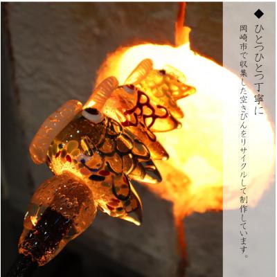 ふるさと納税 岡崎市 【岡崎ガラス工房 葵】こいのぼり家族 |  | 01