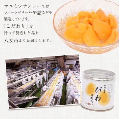 ふるさと納税 八女市 びわ 缶詰 12缶 セット (身割れ) 国産 シラップ漬け |  | 03