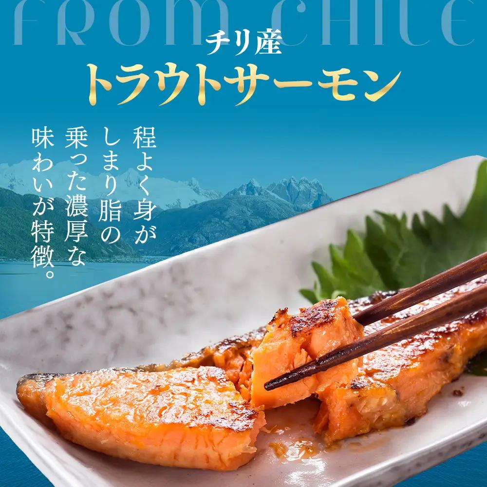 トラウトサーモンフィーレ (計2.5kg・2枚入) 【鳥取県 境港市】