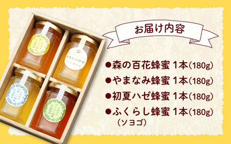 升田養蜂場のはちみつ 森の蜂蜜セット 蜂蜜 ハチミツ お取り寄せ グルメ  三次市/升田養蜂場[APAE004]