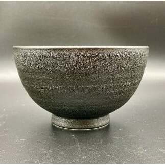 有田焼 伝作窯 黒助茶碗 月と太陽 ペアセット A40-179_イメージ4