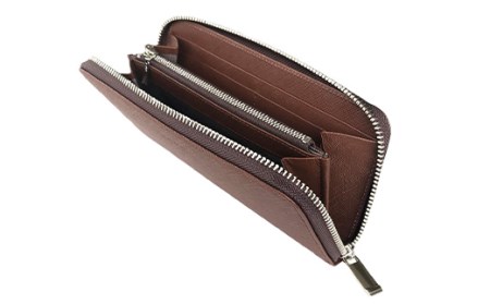 LUEGO Grace Hommeグレースオム ラウンド長財布（ブラウン） F2Y-3286