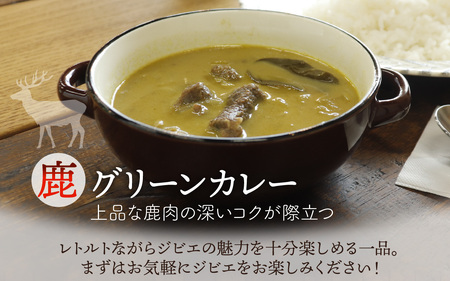 【能登・穴水産】天然ジビエカレー 3種食べ比べセット 計3袋（各250g 計750g）| ジビエ 猪肉 レトルト