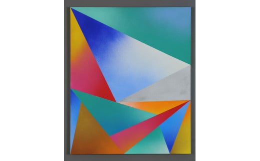 北村彰吾(PICFA)作「明るい未来」原画【巨大絵画 絵画 アート ライブペイント PICFA 福祉 原画 １点もの】 K055007