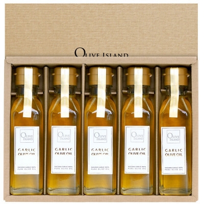 
                  ガーリックオリーブオイル5本入ギフト(120ml×5本)【1775841】
                