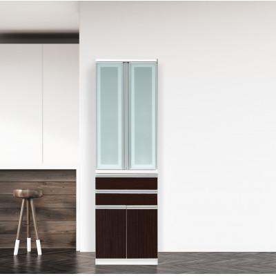 ふるさと納税 大川市 サフラン 幅60cm スリムダイニングボード食器棚 ホワイト・ブラウンの3色対応 |  | 01